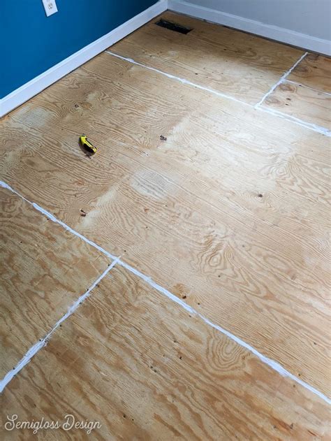 Is plywood OK for flooring?